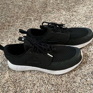 Sherry Mens Black Tennis Shoes size 10.5